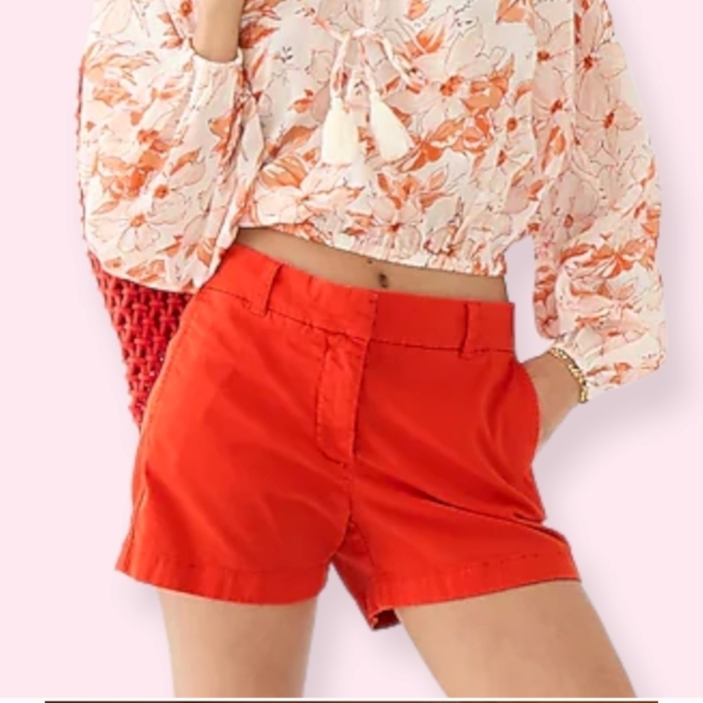 J. Crew Cotton Broken In Chino Shorts